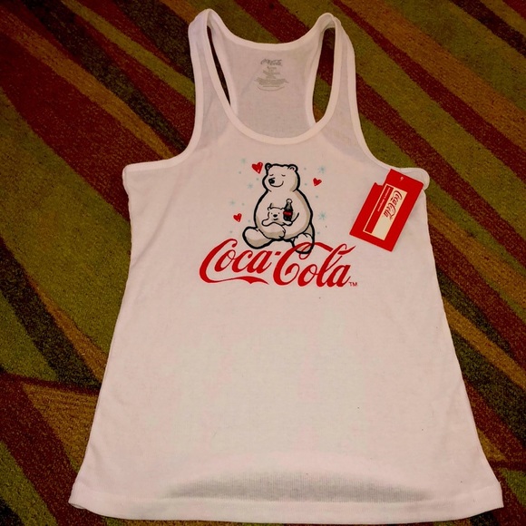 Coca Cola Tops - NWT rad dope Coca Cola bear tank top